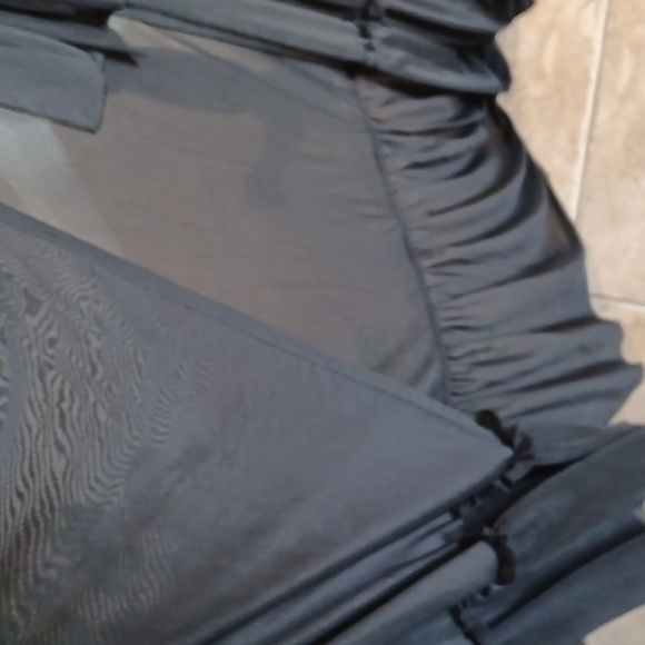 KILLSTAR WIDOWS TEARS ROBE XXL SHEER MESH DRAWSTRING WAIST SACRED HEART ON CHEST - Picture 5 of 17